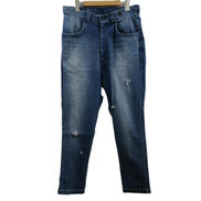 BAJRA バックステッチデニムパンツ|BAJRA