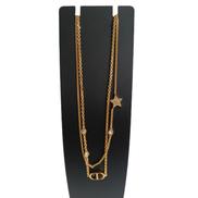 ロゴダブルネックレス|CHRISTIAN  DIOR