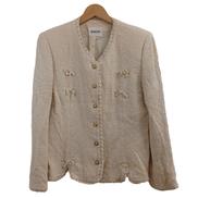 INGEBORGリボン付きツイードジャケット|INGEBORG