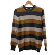 STUSSY ボーダーニットプルオーバー|STUSSY