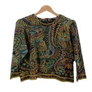 LEONARDシルク混ウール長袖シャツ|LEONARD