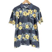 STUSSYハイビスカス半袖ポロシャツ|STUSSY