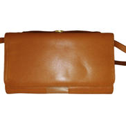 VINTAGEレザーショルダーバック|COACH