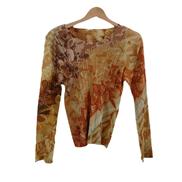 PLEATS PLEASE花柄染色カットソー|PLEATS PLEASE