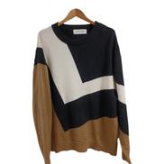 CULLNI ブロックカラーニット|CULLNI