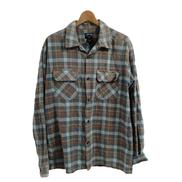 STUSSY オープンカラーチェックシャツ|STUSSY