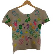 マーカーイラストプリーツ半袖カットソー|ME ISSEY MIYAKE