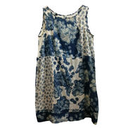 ノースリーブパッチワークワンピース|45RPM