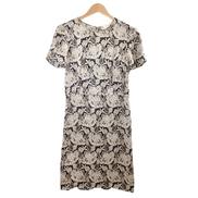STELLA MCCARTNEY 花柄シルク半袖ワンピース|STELLA MCCARTNEY