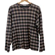 幾何学ドットチェック柄長袖カットソー|COMME DES GARCONS HOMME