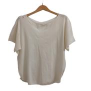 ISSEY MIYAKE A POC リブ編み半袖カットソー|ISSEY MIYAKE
