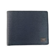 CURRENT WALLET ロゴ金具二つ折り財布|PORTER