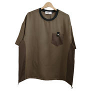 DRY STRETCH CLOTH CONTRAST PAN|CULLNI
