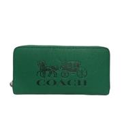 COACH ロゴ型押しラウンドジップ財布|COACH