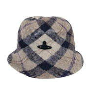 ワンポイントロゴチェック柄バケットハット|VIVIENNE WESTWOOD