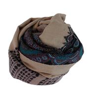 カシミア混シルク大判ストール|ETRO