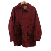WOOLRICH 総柄ウールコート|WOOLRICH