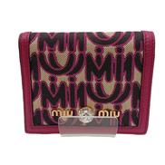 MIUMIU ロゴジャガードウォレット|MIUMIU