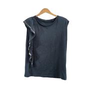 TELA フリルモチーフTシャツ|TELA