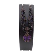 蝶薔薇チェーンネックレス|ANNA SUI
