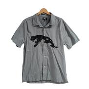 STUSSY シーパンサー刺繍半袖シャツ|STUSSY