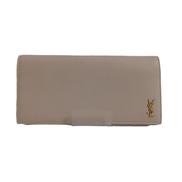 YSLプレート長財布|SAINT LAURENT