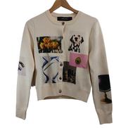 PHOTO COLLAGE COMPACT KNIT CAR|MAISON SPECIAL