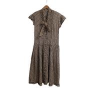 PINK HOUSE タイ付き水玉半袖ワンピース|PINK HOUSE