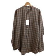 CAMOSHITA ノーカラーチェックシャツ|UNITED ARROWS