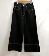 ステッチフリンジワイドデニム|MSGM