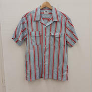 SSオープンカラーストライプシャツ|LEE