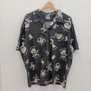 HAWAIIAN SHT SKULL|SCHOTT