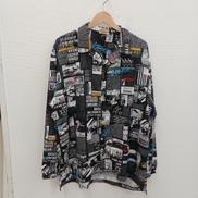 総柄LSシャツ|VISION STREET