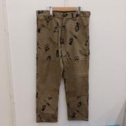 総プリントダブルニーパンツ|BLACKEYEPATCH