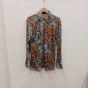 LS総柄ポリシャツ|SUTTON KNITS