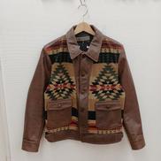 チマヨ柄レザージャケット|CARPHEY LEATHER