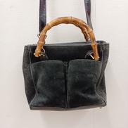 バンブー2WAYスウェードバッグ|GUCCI