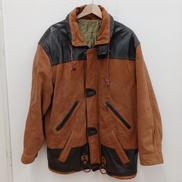 レザーブルゾン|-