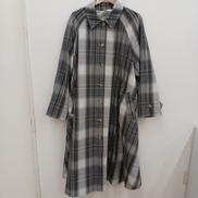 チェックロングコート|MOUSSY