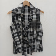 フリルカシュクールシャツ|BURBERRY