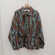 WASHED CANVAS WORK JACKET CAMO|FTC