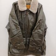 襟ボアレザーコート|TIMBERLAND