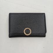 グレインカーフレザー二つ折り財布|BVLGARI