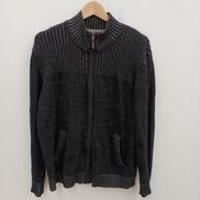 ジップアップ綿ニット|KARL HELMUT