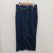 デニムニット切替ロングスカート|HYSTERIC