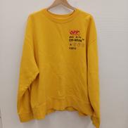 オフホワイト ロゴスウェット|MAIN LABEL OFF-WHITE