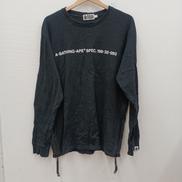 L/Sジップカットソー|A BATHING APE