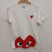 ハートパッチプリントTシャツ|PLAY COMME DES GARCONS