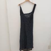 VINTAGE SUSPENDER KNIT LACE DR|AMERI