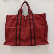 キャンバスハンドバッグ|HERMES